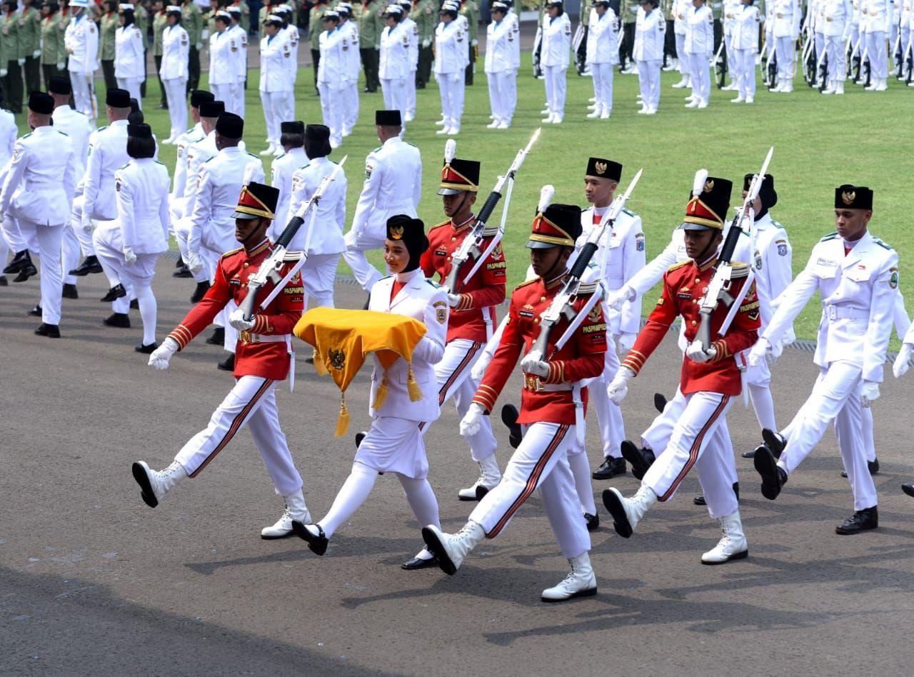 Kemeriahan Hut Ke 74 Republik Indonesia Di Istana Merdeka