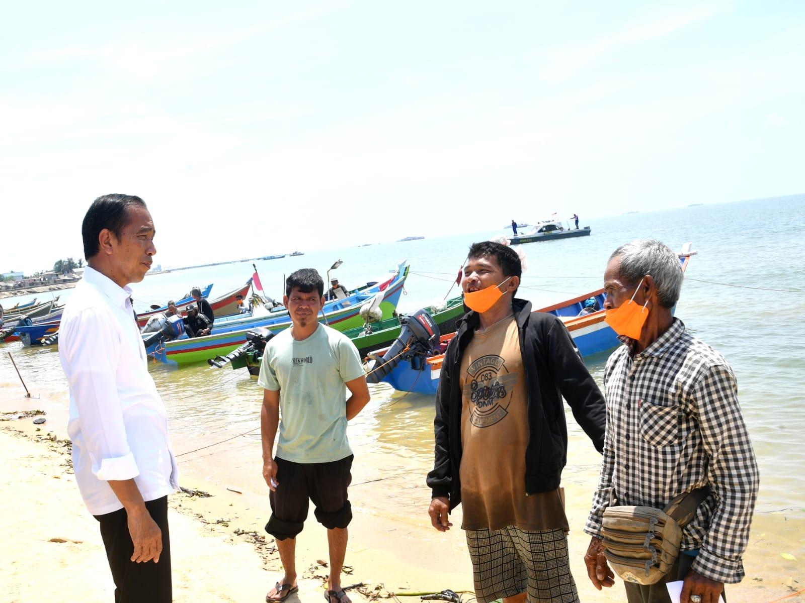 Dialog Dengan Para Nelayan Presiden Serap Keluhan Nelayan Di Bangka Barat Sekretariat Negara