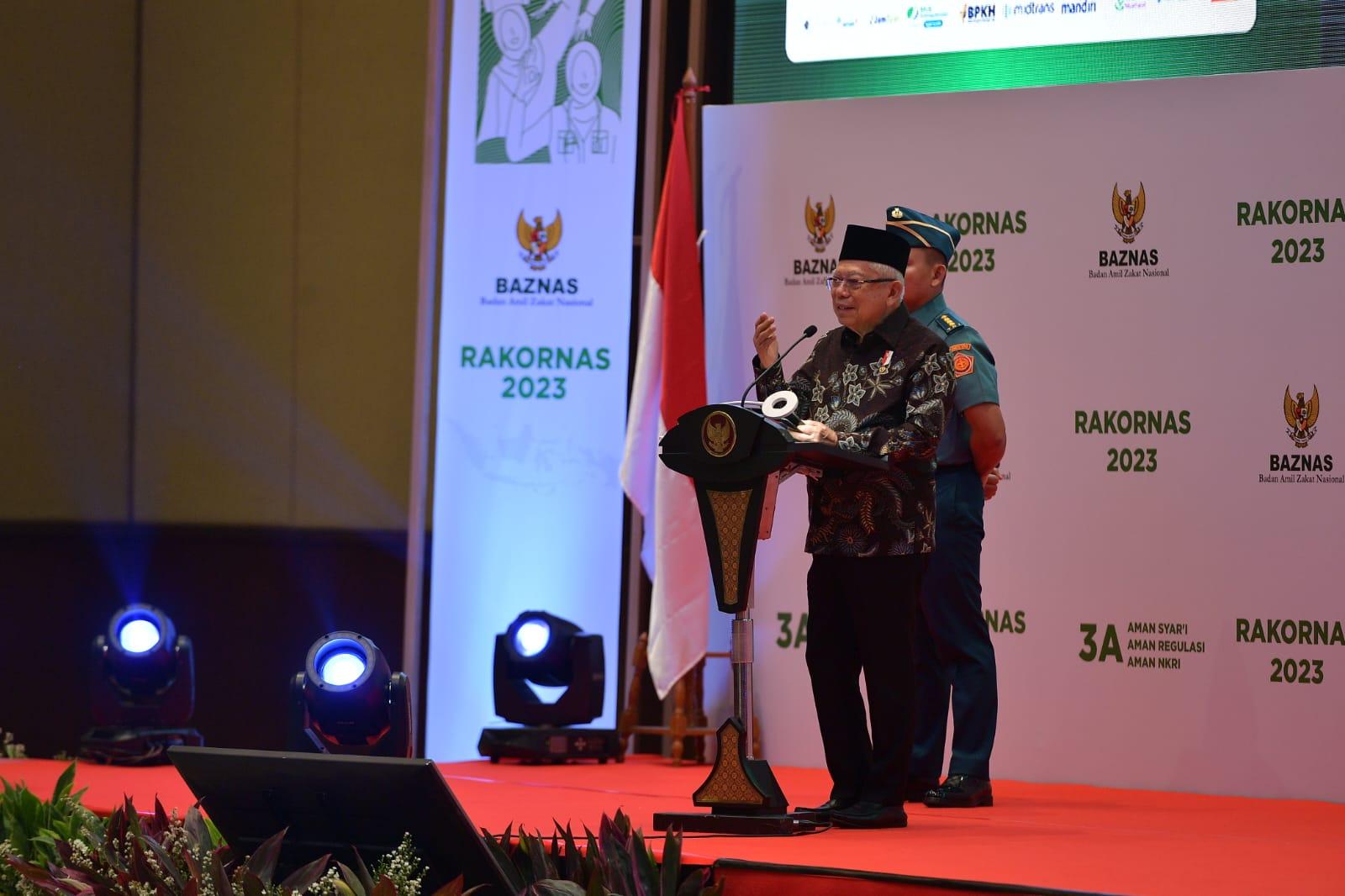 Buka Rakornas BAZNAS 2023, Wapres RI Dorong Pengelolaan ZIS Untuk ...