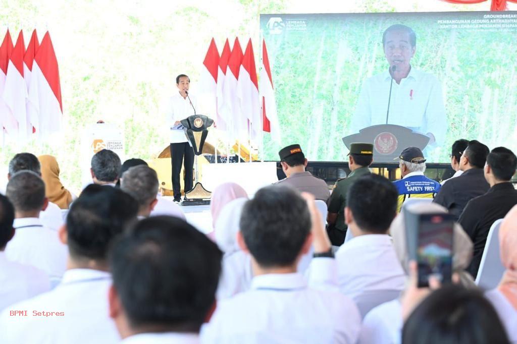 Sambutan Presiden Joko Widodo Pada Groundbreaking Gedung Arthadhyaksa ...