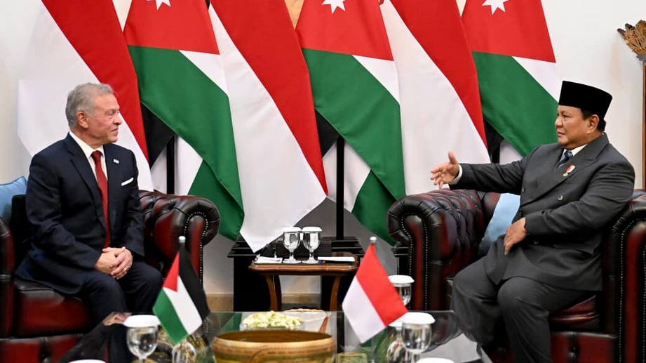 Pertemuan Presiden Prabowo Subianto dan Raja Abdullah II ibn Al Hussein ...