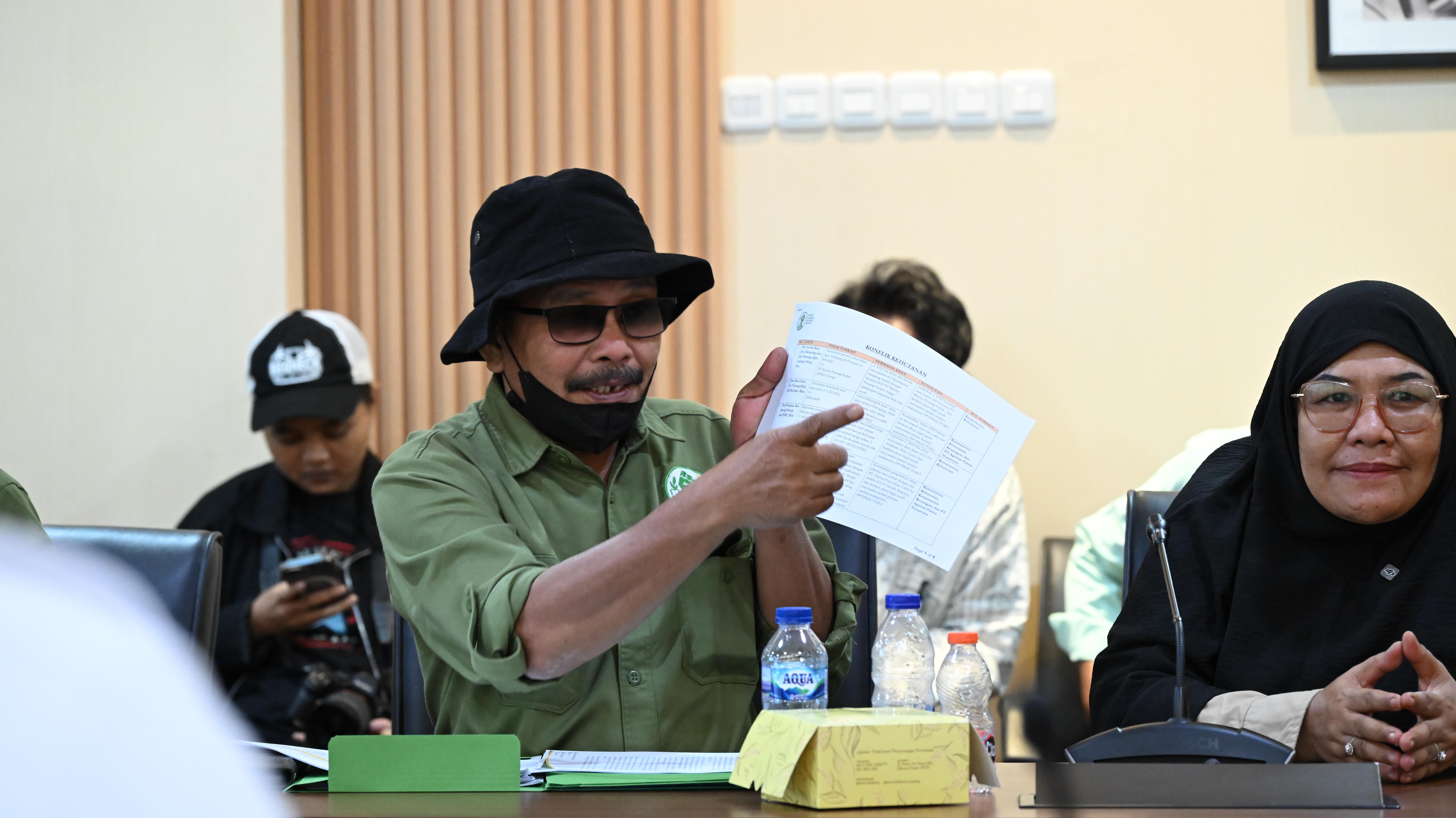 Pertemuan KNARA dan Kemensetneg di Ruang Aspirasi Gedung Sayap Timur